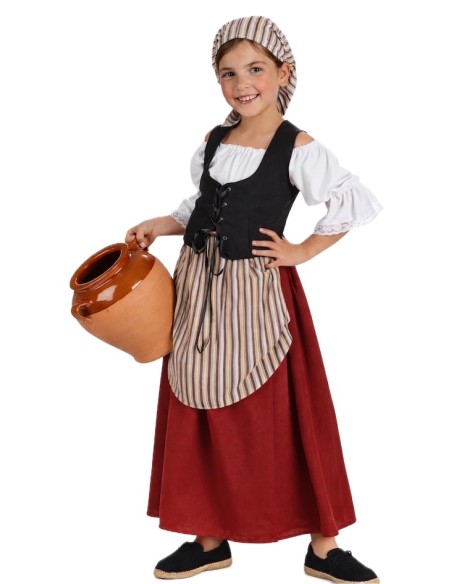 Costume da cameriera - di alta qualità, ideale per il carnevale, feste a tema ed eventi speciali.